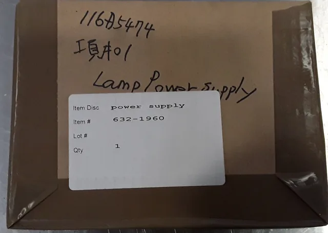 Applied Biosystems 632-1960 Lamp Power Supply Excellent Condition