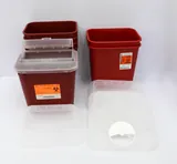 N/A UN3291 Waste Containers with VWR Sharps Containers - Excellent Condition