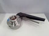 Steel BFVTC-1.5-316 Sanitary Butterfly Valve 304 Stainless Steel Clamp End