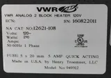 VWR 949312 Heat Block Multi-purpose Unit, Ambient to 150C, 200Watt