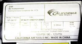 California Air Tools 20020AD Air Compressor & Ingersoll Rand Dryer D12IN Quiet Efficient
