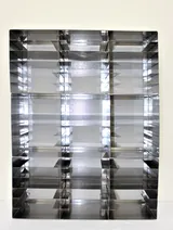 N/A Freezer Racks Stainless Steel Upright ULT Holds 18 Boxes -80C
