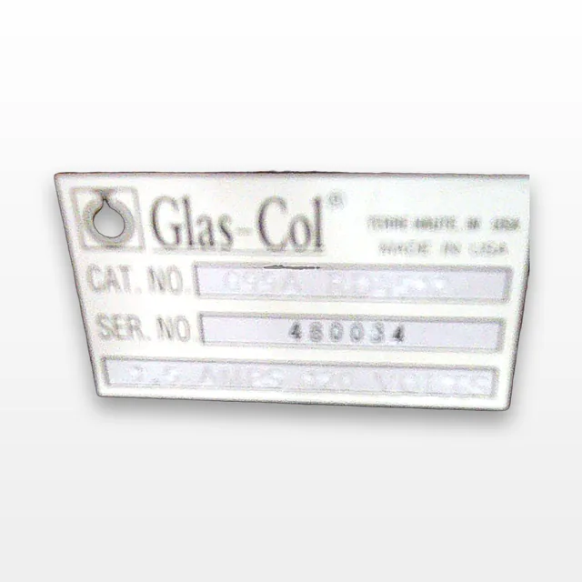 Glas-Col CAT. NO. A ROVE Equipment AS-IS