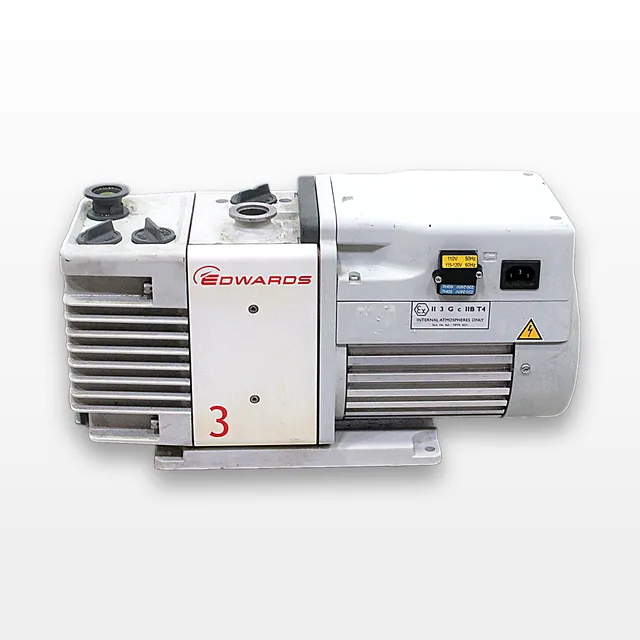 Edwards RV3 A65201903 Mechanical Vacuum Pump Dual Stage Quiet 48dBA