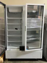 Beverage Air Double Glass Door Refrigerator, 41.66 cu.ft.