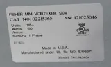 Fisher Scientific Mini Vortex Mixer 02215365 Lab Shaker 300-3200 RPM