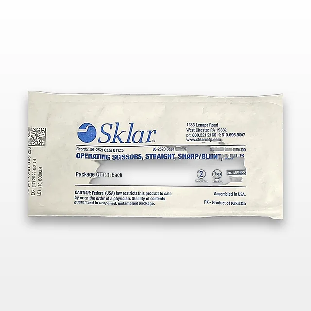 Sklar Other Operating Scissors Straight Sharp Blunt 5.5 in Single-Use Sterile