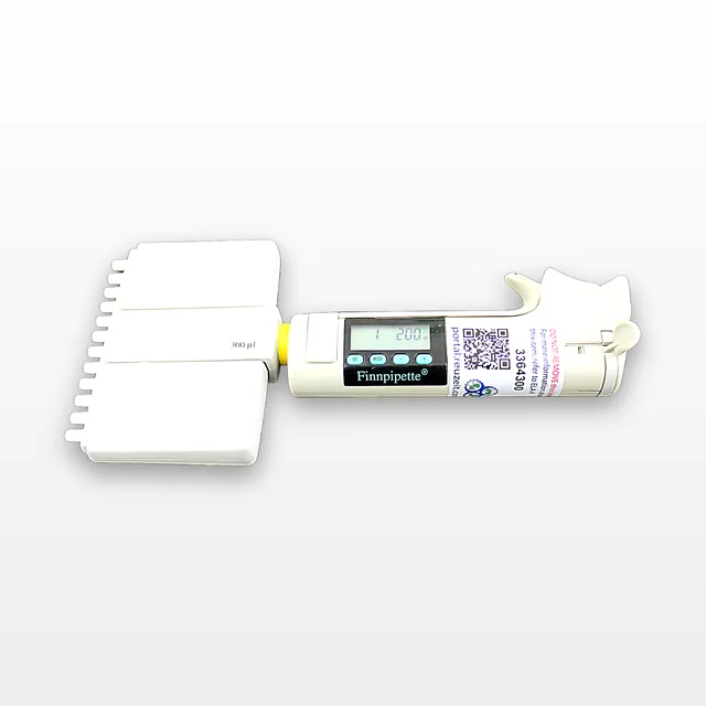 Thermo Labsystems Finnpipette Digital 12 Channel Pipette 300 uL Multichannel