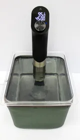 N/A 0535 Sous Vide Container 12 Qt w/ Lid, Rack & Sleeve, Used
