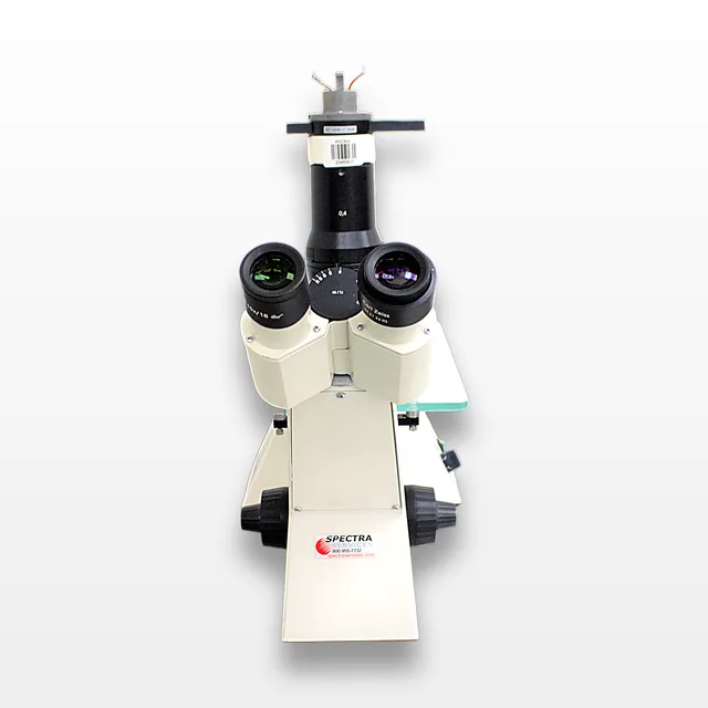 Zeiss Axiovert 25 Microscope Inverted Fluorescence Binocular Tube 32x Objective