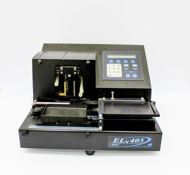 Biotek ELx405U Microplate Washer Used 96 & 384-Well Plates Dual-Action