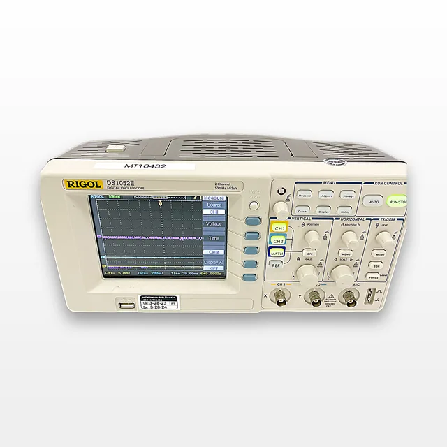 RIGOL DS1052E Digital Oscilloscope, 2 Channel, 50 MHz, Adjustable Trigger