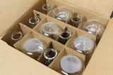 VWR 125mL Erlenmeyer Flask Narrow Mouth 89000-360 Box of 12 Turnkey Used