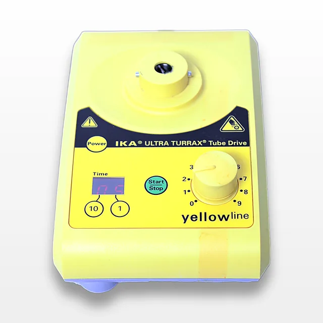 IKA Ultra Turrax Tube Drive Yellow Line UT TD S1 Homogenizer 6000 RPM