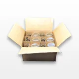 VWR 125mL Erlenmeyer Flask Narrow Mouth 89000-360 Box of 12 Turnkey Used