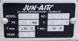 Jun-Air 2000 Oil-Free Air Compressor Cabinet Unit 120 psi 6.6 gal 220V