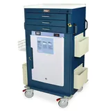 Harloff MH5300K Three Drawer Cart with Accucold Refrigerator