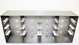 N/A Stainless Steel Freezer Rack for ULT, Holds 16 Boxes, Used