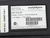 Analytik Jena UVG-54 Ultraviolet Lamp with Power Cord, Used