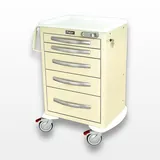 Harloff MPA2427E05 Medical Storage Cart with Drawers and Wheels