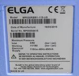 Elga MP030RBM1 Water Purification System 30L/hr CLRW Grade USA