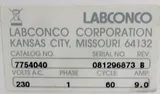Labconco Freezone 12 Freeze Dry System w/ Stoppering Tray -50C 12L Capacity