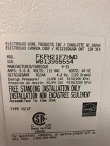 Frigidaire FKFH21F7HWD 20.6 Cu. Ft. Commercial Freezer -20C Used