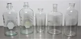 Pyrex Laboratory Glass Flasks Lot of 5 - Used, Ready for Laboratory Use