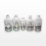 Pyrex Laboratory Glass Flasks Lot of 5 - Used, Ready for Laboratory Use