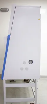 Thermo Scientific 1377 Class II Biological Safety Cabinet with Stand and UV Light Installation
