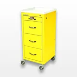 Harloff M-Series Mini Width Isolation Cart Steel Construction