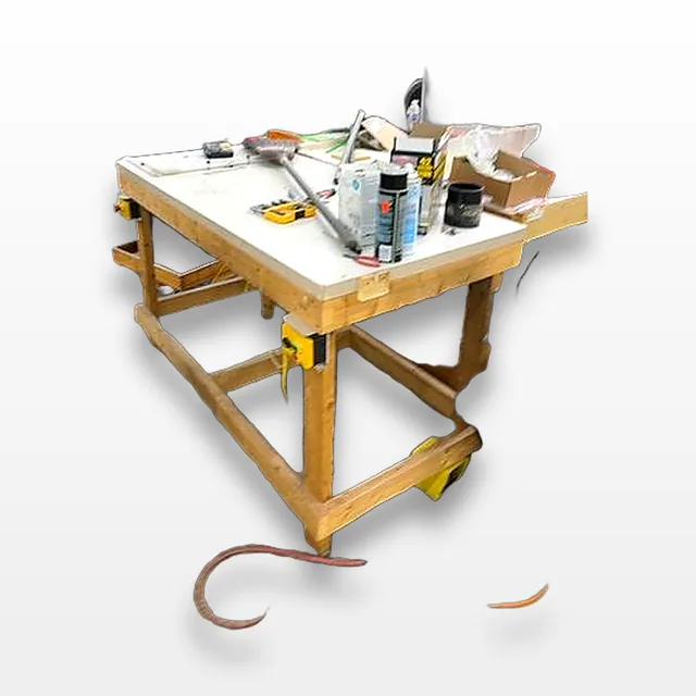 Routing Table Workshop Table Industrial Use