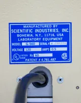 Scientific Instruments Inc G-560 Lab Vortex Mixer 600-3200 RPM 120V