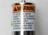 Nor-Cal Products Model 1 Pneumatic Angle Valve NW-25 Flanges 1 Inch