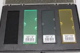 Unknown Calibration Slides Test Slide Kit #7 with Green Blue Yellow Lasers