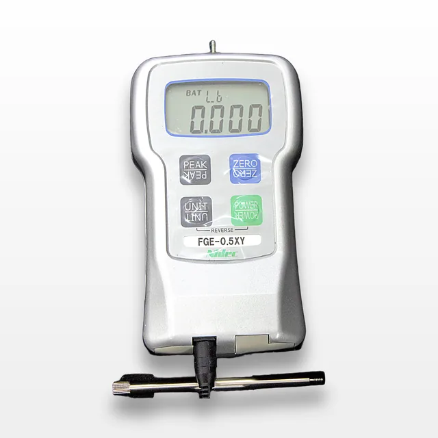 Nidec FGE-0.5XY Digital Force Gauge 0-5 lb 4 Digit LCD Used