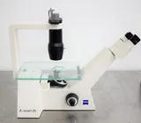 Zeiss Axiovert 25 Microscope Inverted Fluorescence Binocular Tube 32x Objective