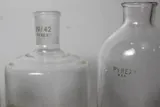 Pyrex Laboratory Glass Flasks Lot of 5 - Used, Ready for Laboratory Use