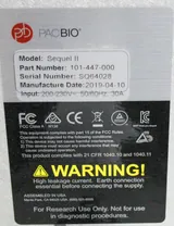 PacBio Sequel II Genome Sequencing System Used for Long-Read DNA Sequencing