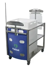 Cytiva ReadyKart Mini 3-Shelf Mobile Processing Station for Fluid Systems