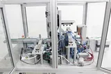 Keyence/Misumi Custom Conveyer System for Accula Test Cartridge Parts