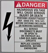 ABB ReliaGear neXT 600V SwitchBoard Panel Modular Design Used
