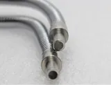 Unknown Gooseneck Dual Fiber Optic Light Guide, Adjustable, Chrome-Plated