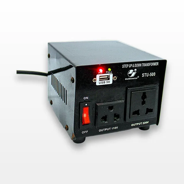 N/A STU-500 Converter Transformer 110V 220V 500W Heavy Duty Step Up/Down