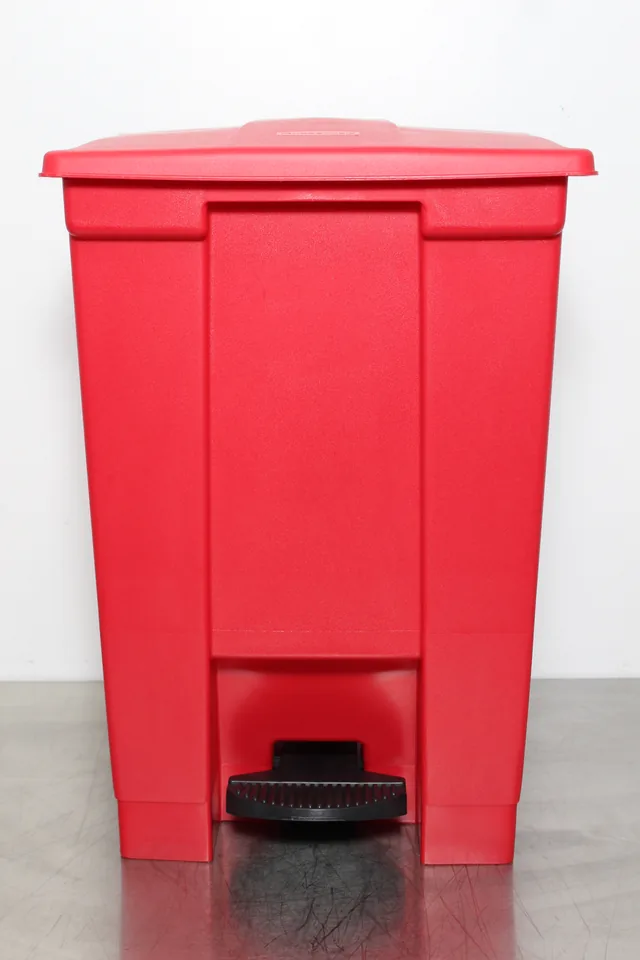 Rubbermaid 12 Gal. Step-On Container Hands-Free Trash Disposal for Offices