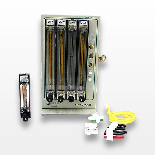 Applikon Flow Console 36038 System 1 Gas Flow Regulator for Reactors