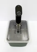 N/A 0535 Sous Vide Container 12 Qt w/ Lid, Rack & Sleeve, Used