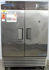 VWR Symphony Stainless Steel Laboratory Refrigerator, Double Door, 120V