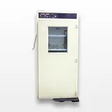 Bellco Glass Single Window Roll-In Incubator 40 cu ft, Temp Controller, Used