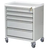 Harloff ETC-5 Medical Cart with Key Lock and Casters